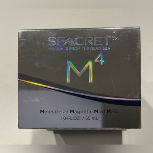 ☃️NWT SEACRET Mud Mask - M4 Dead Sea Mineral Rich Magnet Facial Mask 1.8…